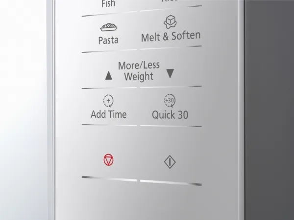 Panasonic NN-ST45KW - Mikrobølgeovn - 32 liter - 1000 W - hvid
