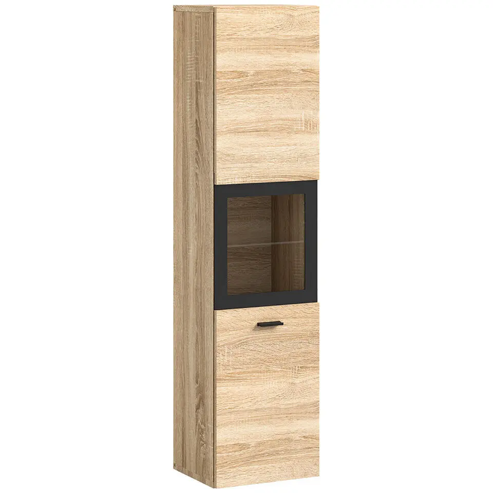 Hioshop Boston kolomkast 1 deur eiken decor