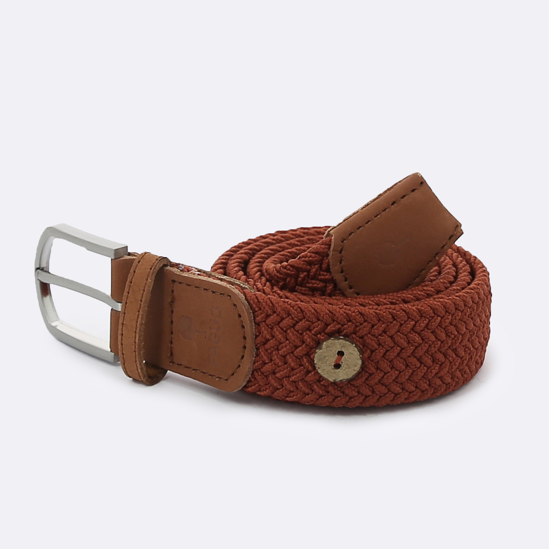 Ceinture terracotta Polyester recyclé et élasthanne - modèle Belt