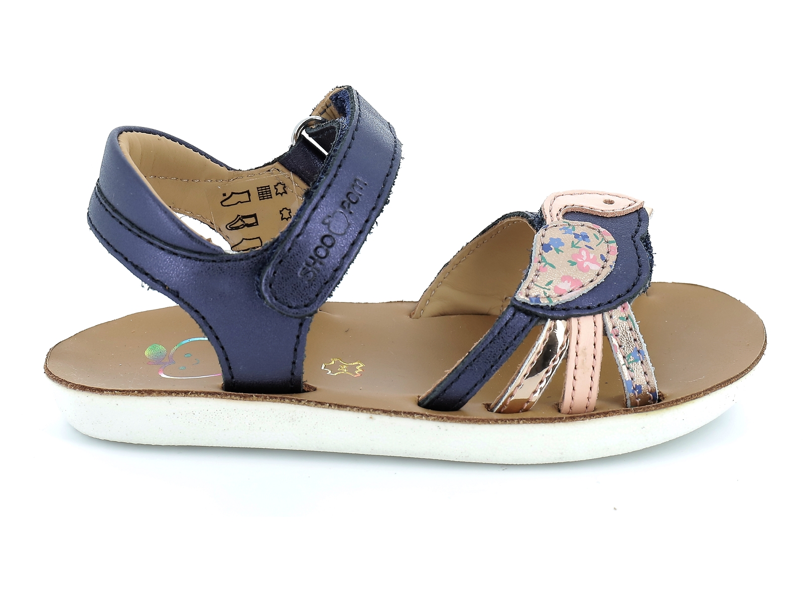 Shoopom-GOA PIOU K4MELF0402 Cuir Marine
