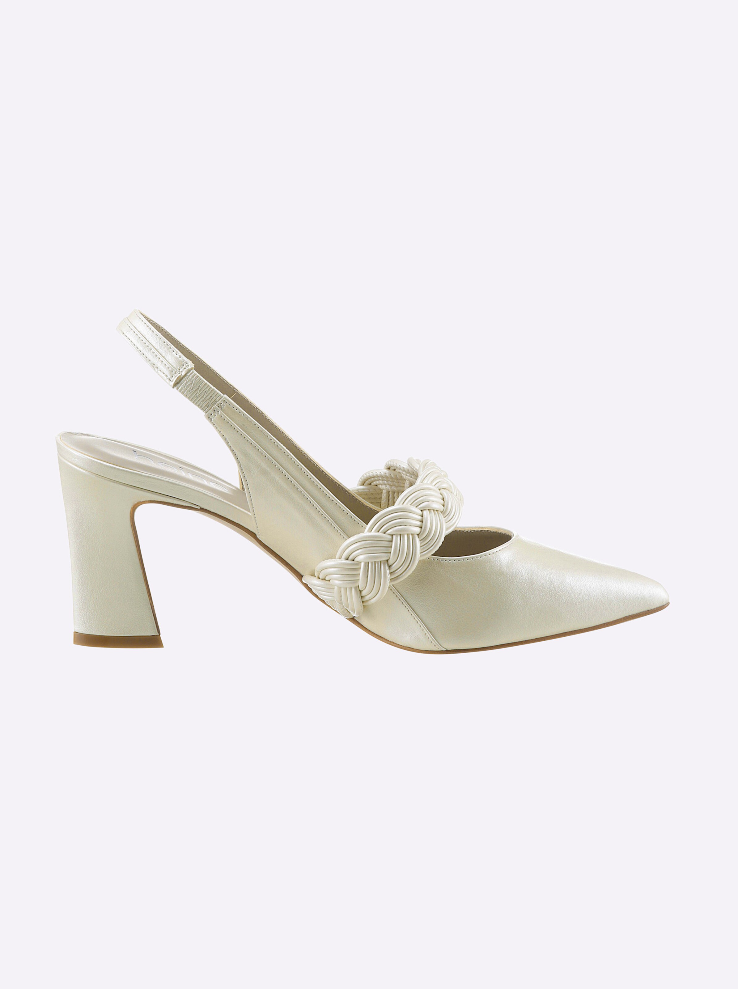 heine Slingpumps in champagner