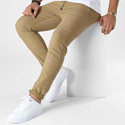 Pantalon Chino Irwix Beige Foncé