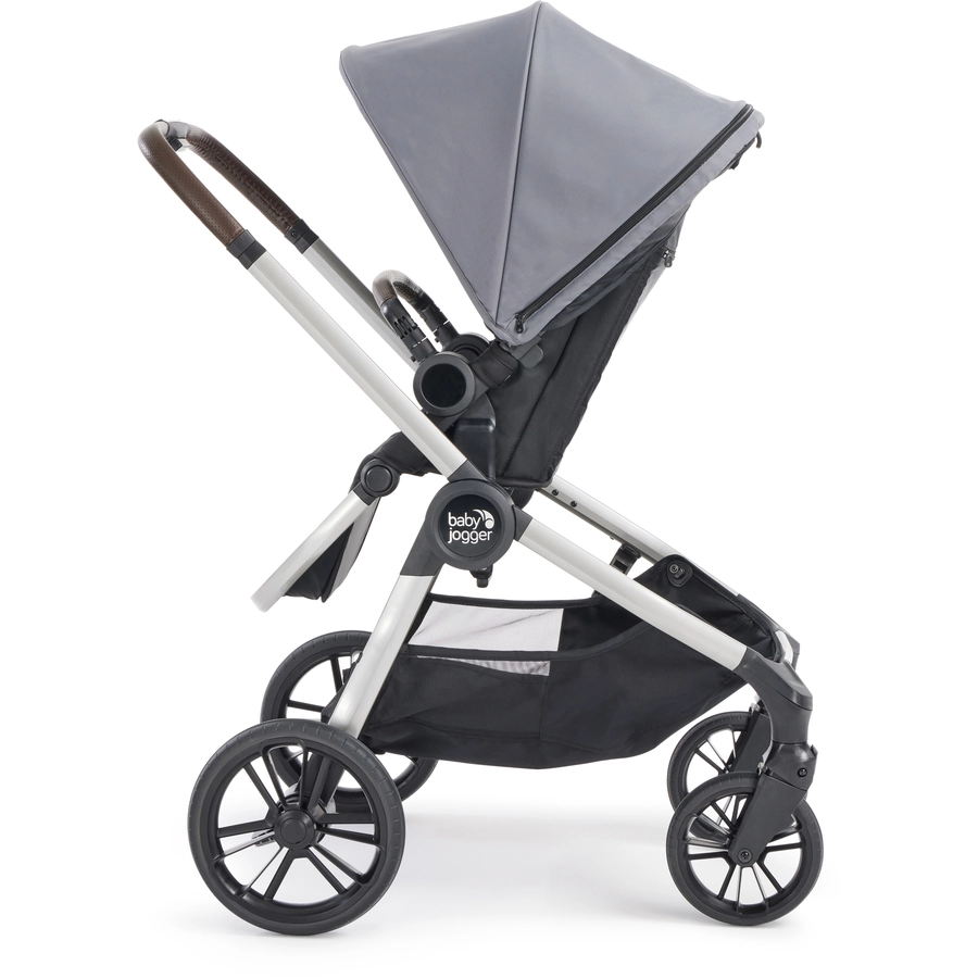 baby jogger Kinderwagen City Sights inkl. Babywanne Dark Slate und Wetterschutz