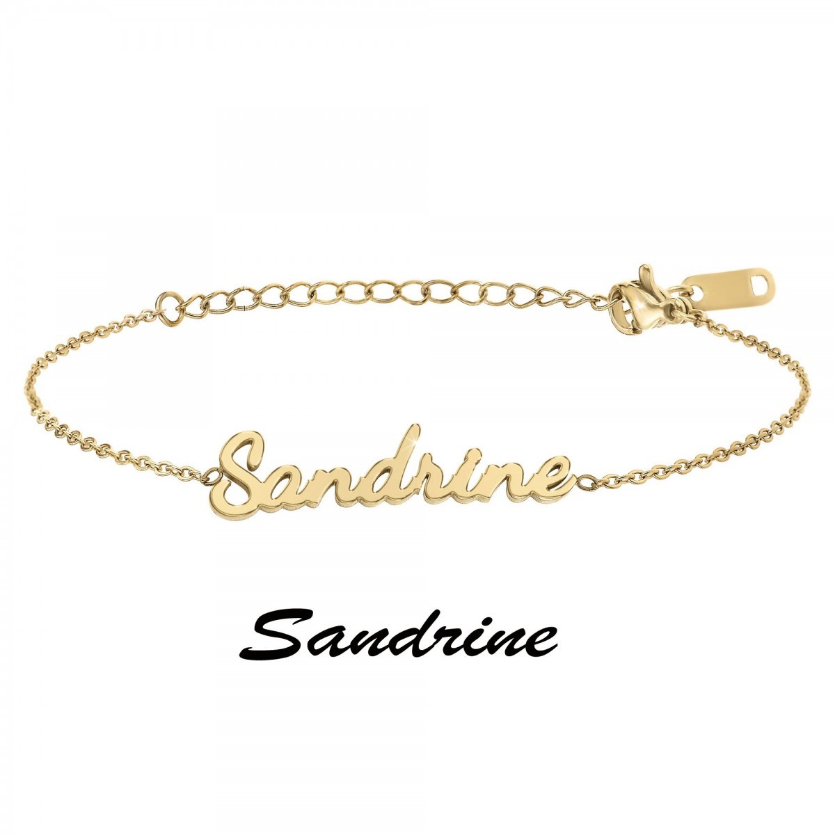 Sandrine - Bracelet prénom