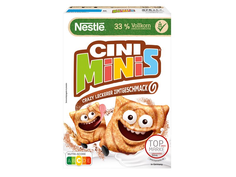 Nestlé Cerealien Cerealien Cini Minis 375 g Cerealien mit leckerem Zimtgeschmack