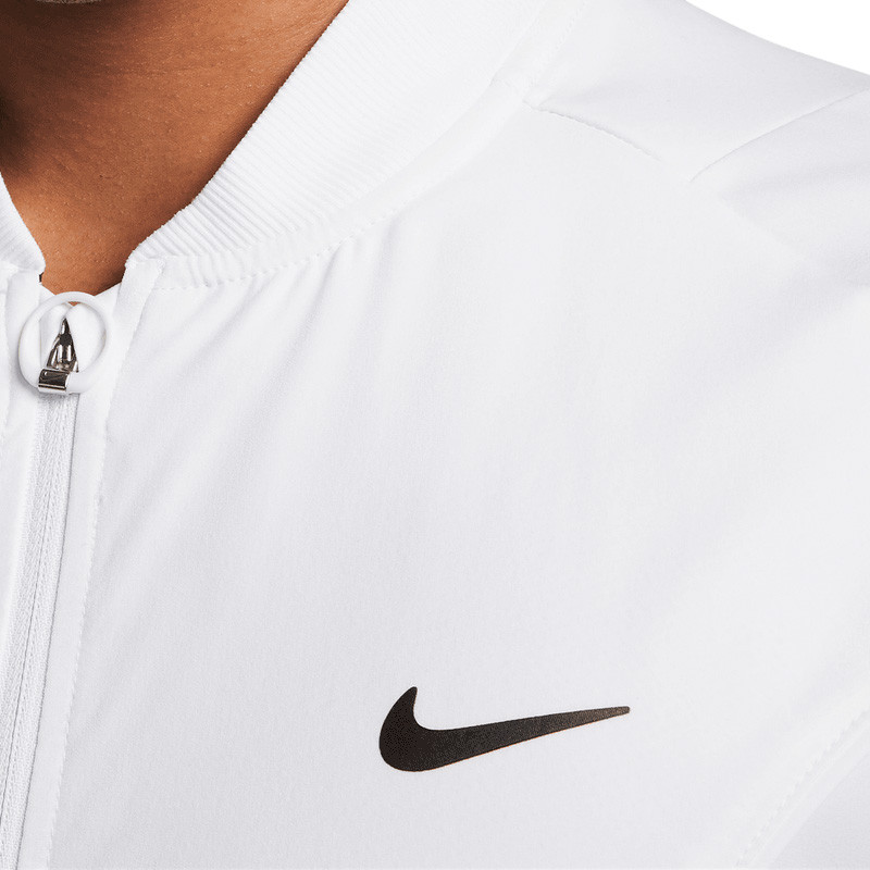 Veste de tennis Nike Court Advantage Jacket blanche