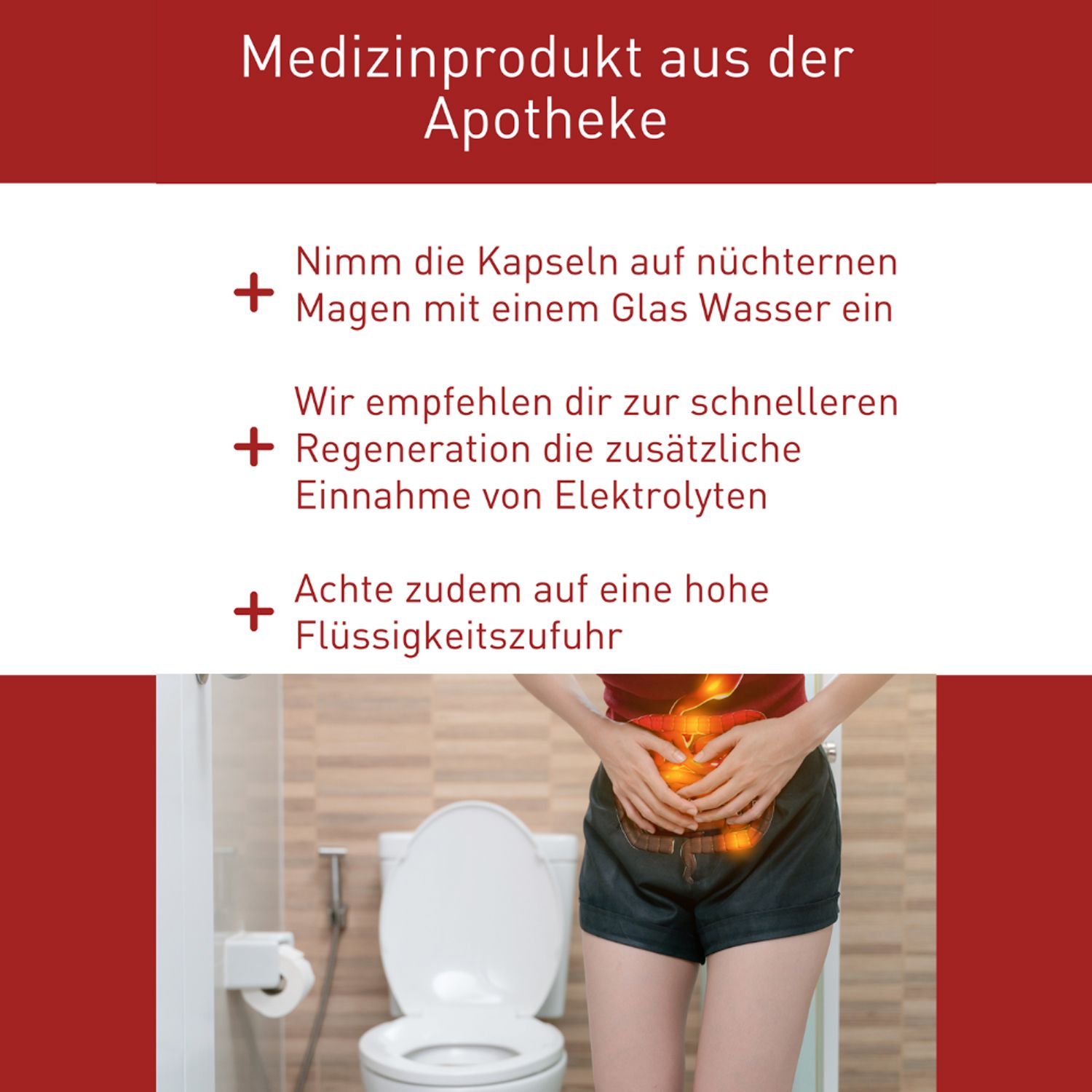 N1 Durchfall Kapseln – verkürzen die Dauer & adsorbieren Toxine, Bakterien & Viren