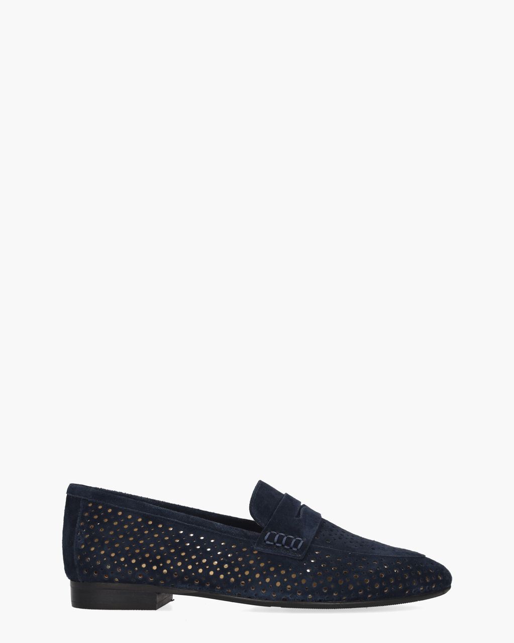 Di Lauro Toska Donkerblauw Damesloafers