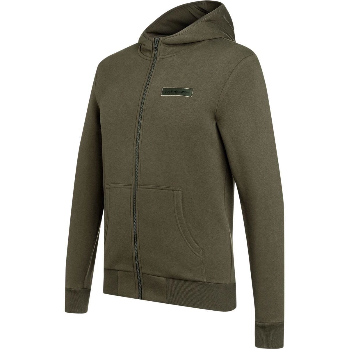 Peak Performance Logo Zip Hættetrøje Herre