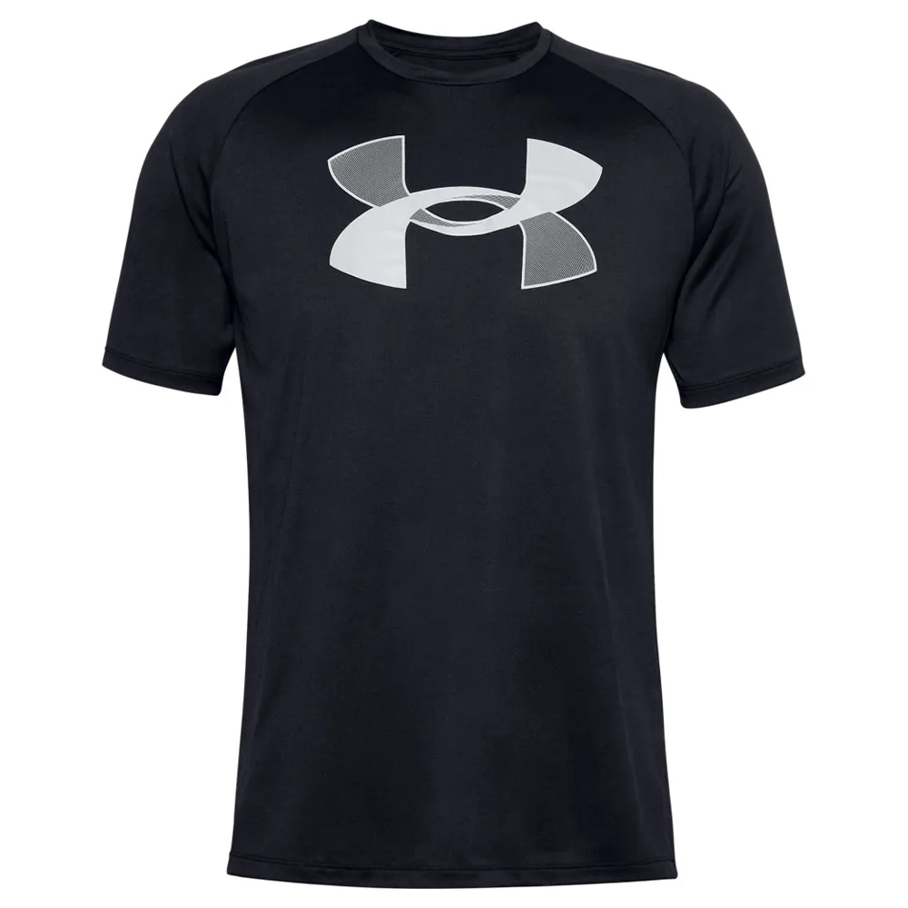 Under Armour -  Under Armour T-Shirt Big Logo Tech schwarz