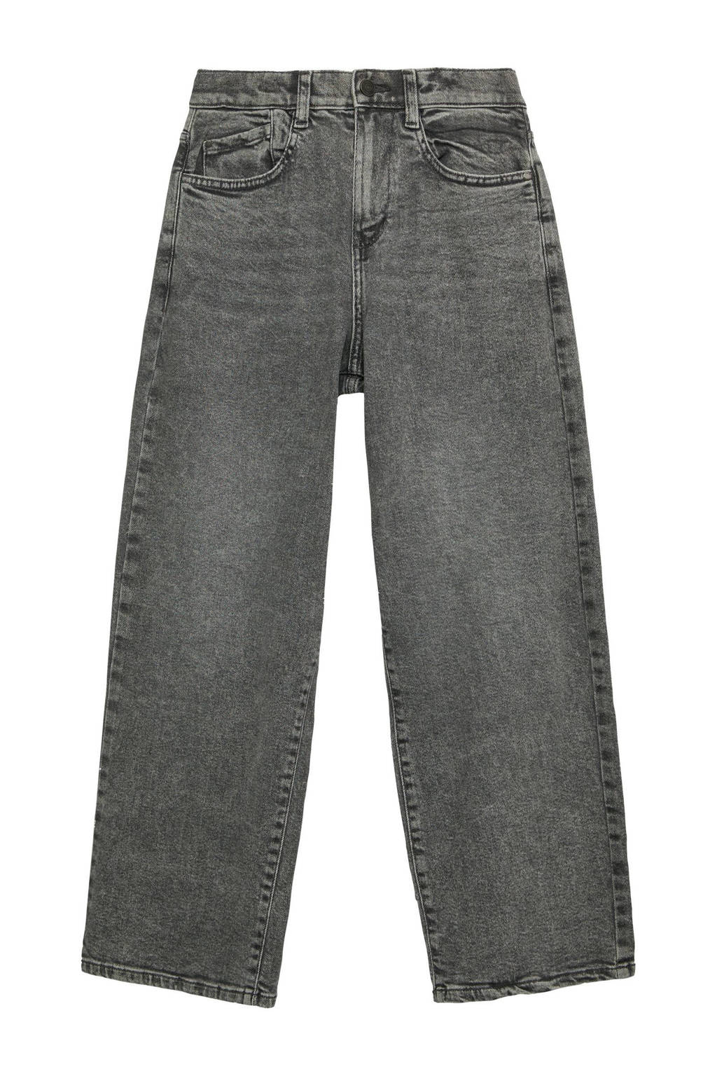 s.Oliver regular wide leg jeans grey denim