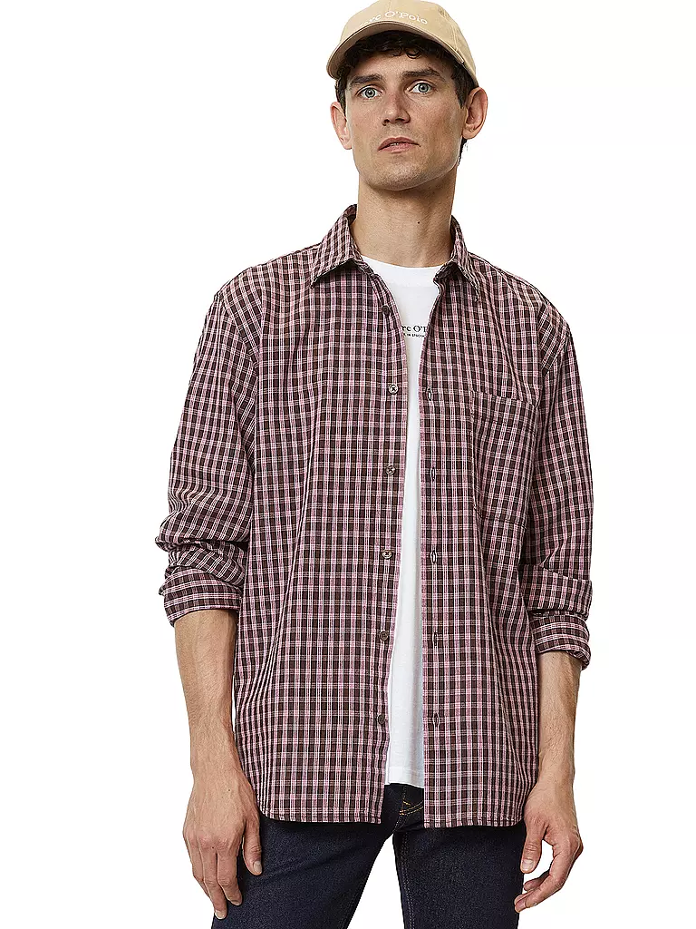 MARC O'POLO Hemd rot
