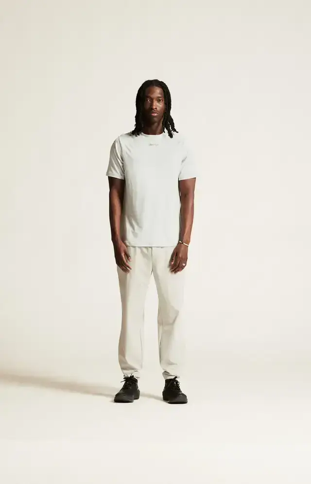 Craft ADV Essence 2 Hardloopshirt Korte Mouwen Beige Heren