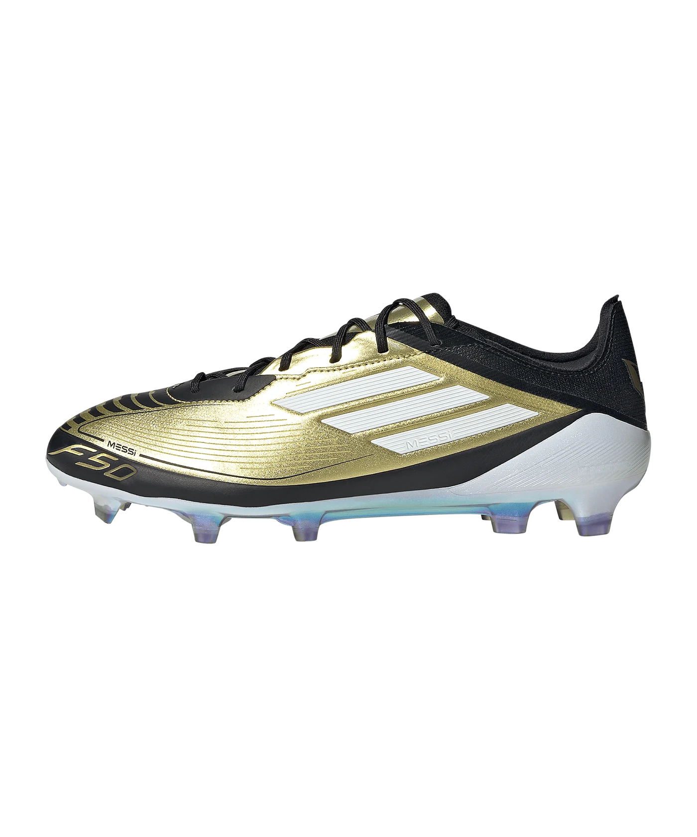 adidas F50 Elite FG Messi Triunfo Dorado Gold Weiss