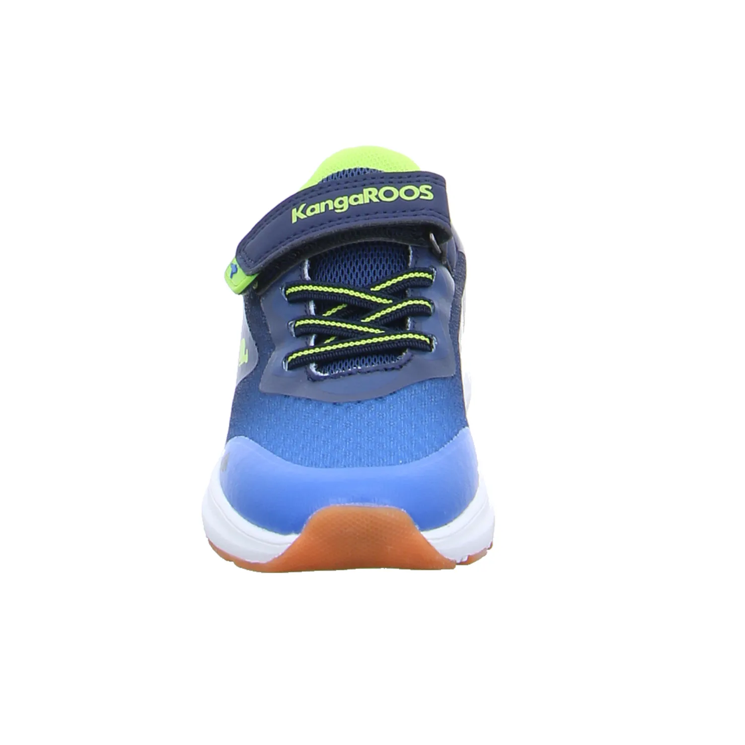 KANGAROOS Kinder Sportschuh Blau Lederimitat