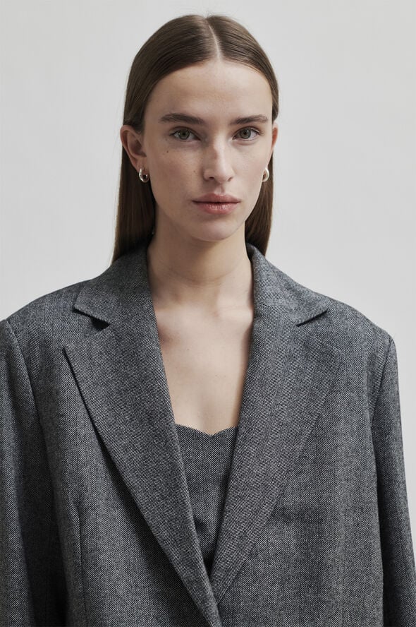 Second Female Waleria Wool Blazer Black