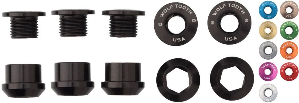Wolf Tooth Components 1-fach Kettenblattschrauben (5 Stück) kaufen | Bike-Discount