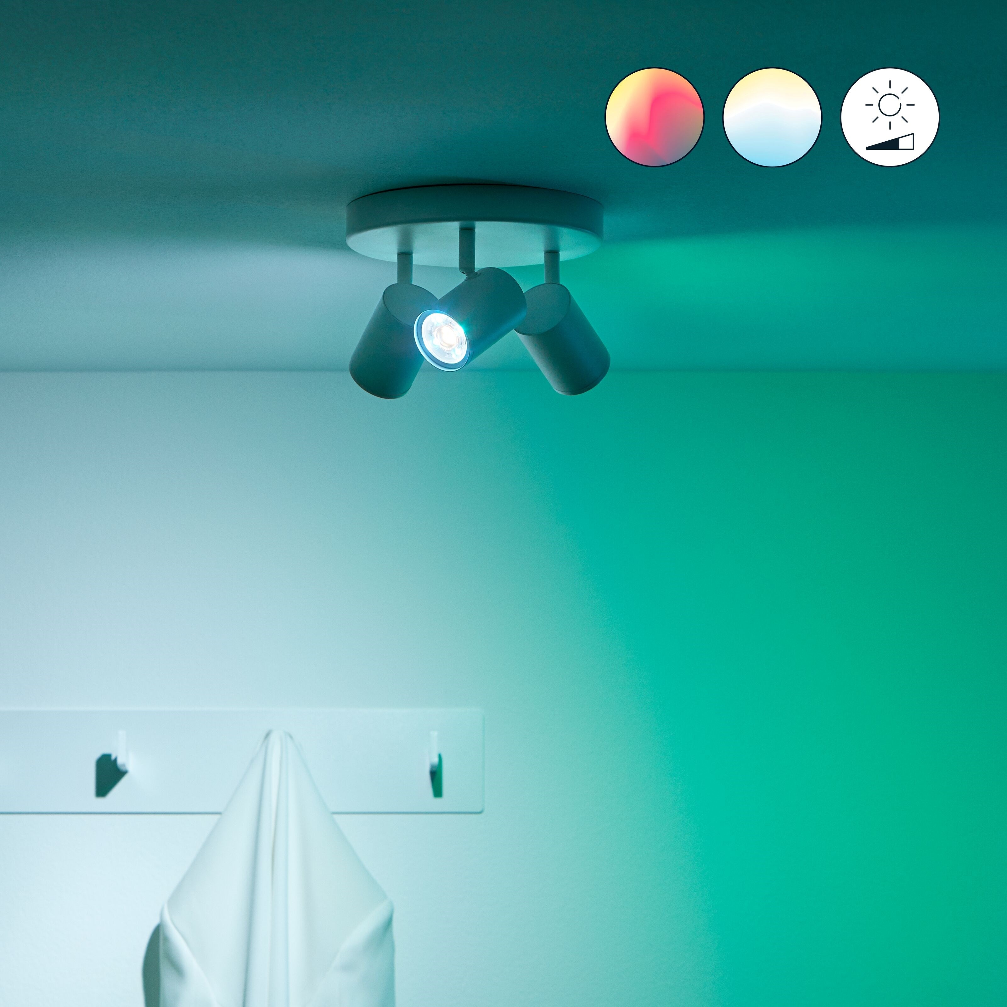 WiZ Color Smart LED-pære GU10 345 lm
