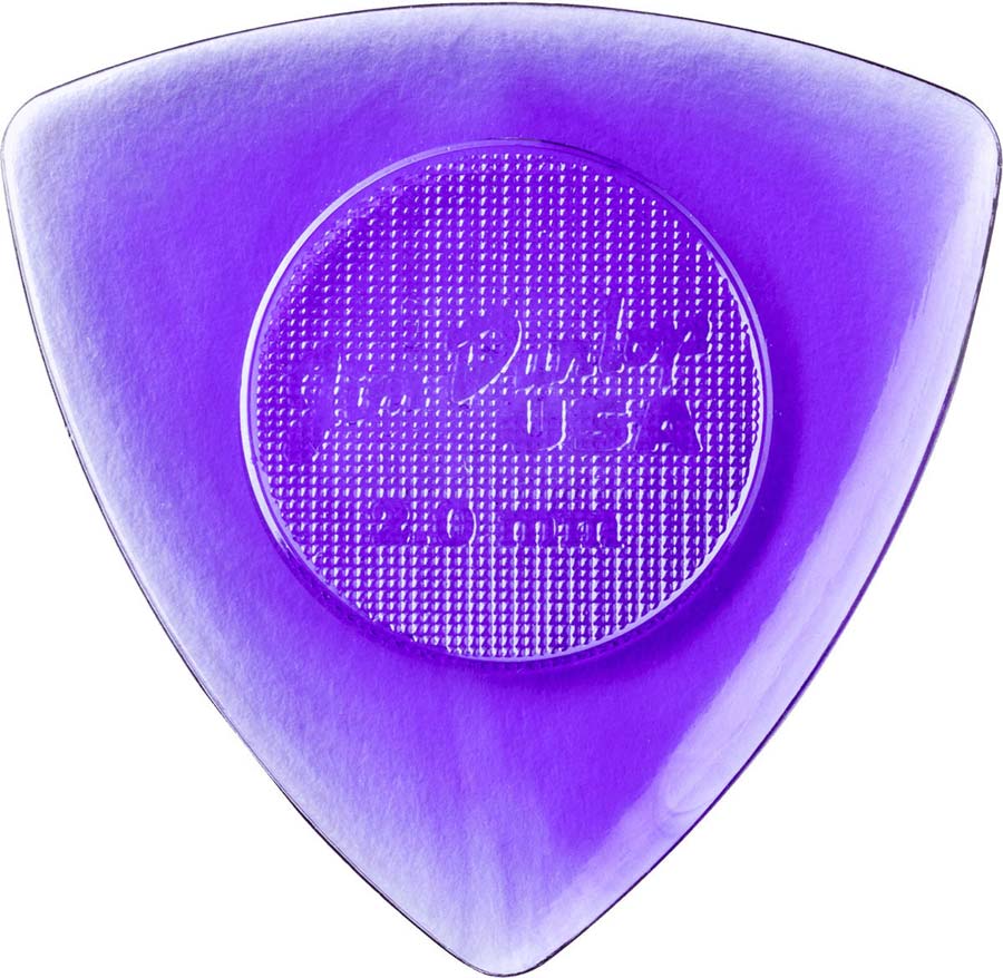Jim Dunlop Tri Stubby, Sachet De 24, Light Purple, 2.00 Mm - Médiators