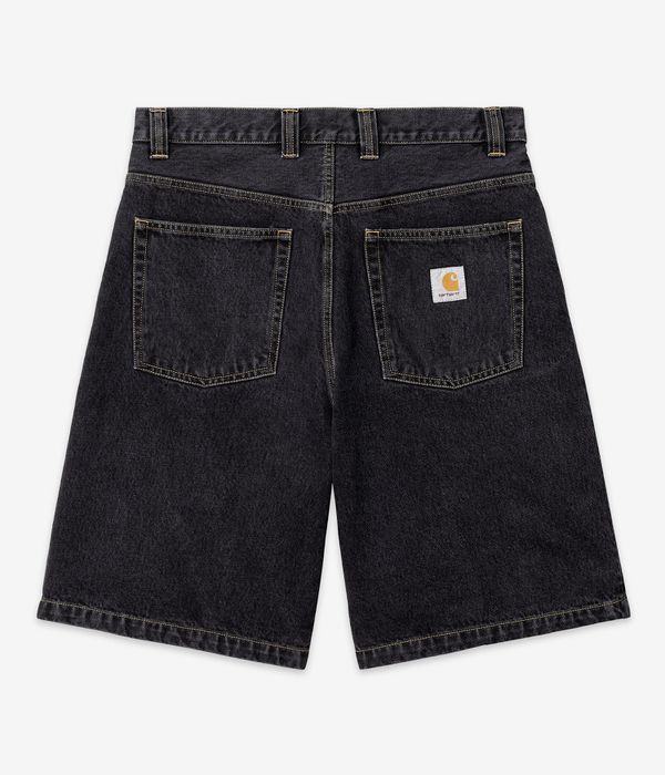 Carhartt WIP Brandon Smith Denim Shorts (black stone washed)