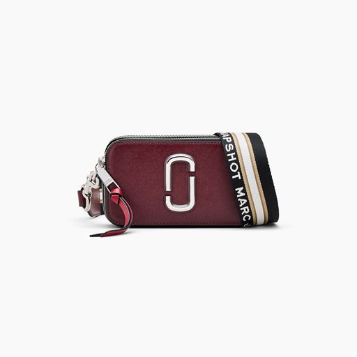 Marc Jacobs The Snapshot Crossbody, Oxblood Multi