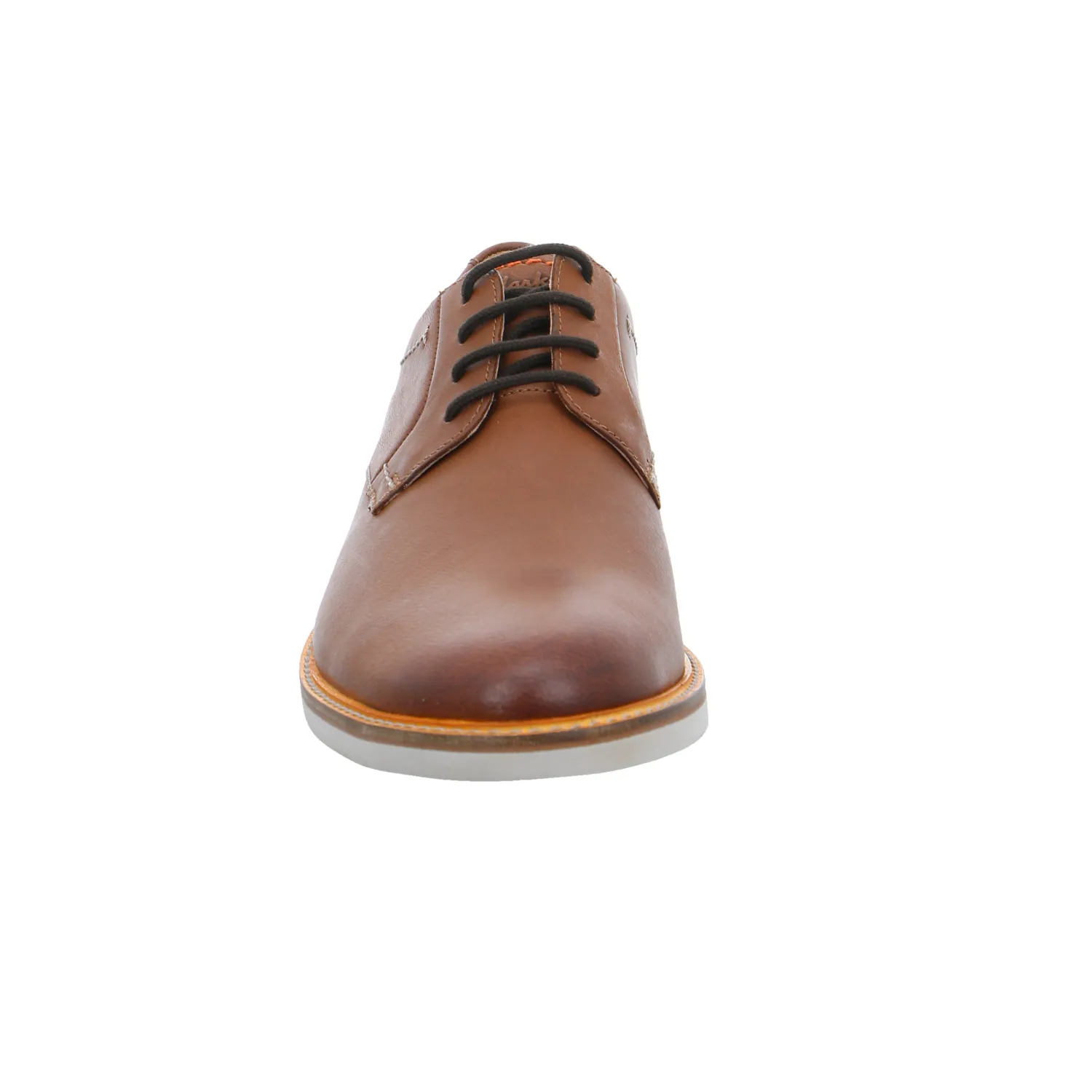CLARKS Halbschuh-City Braun Leder