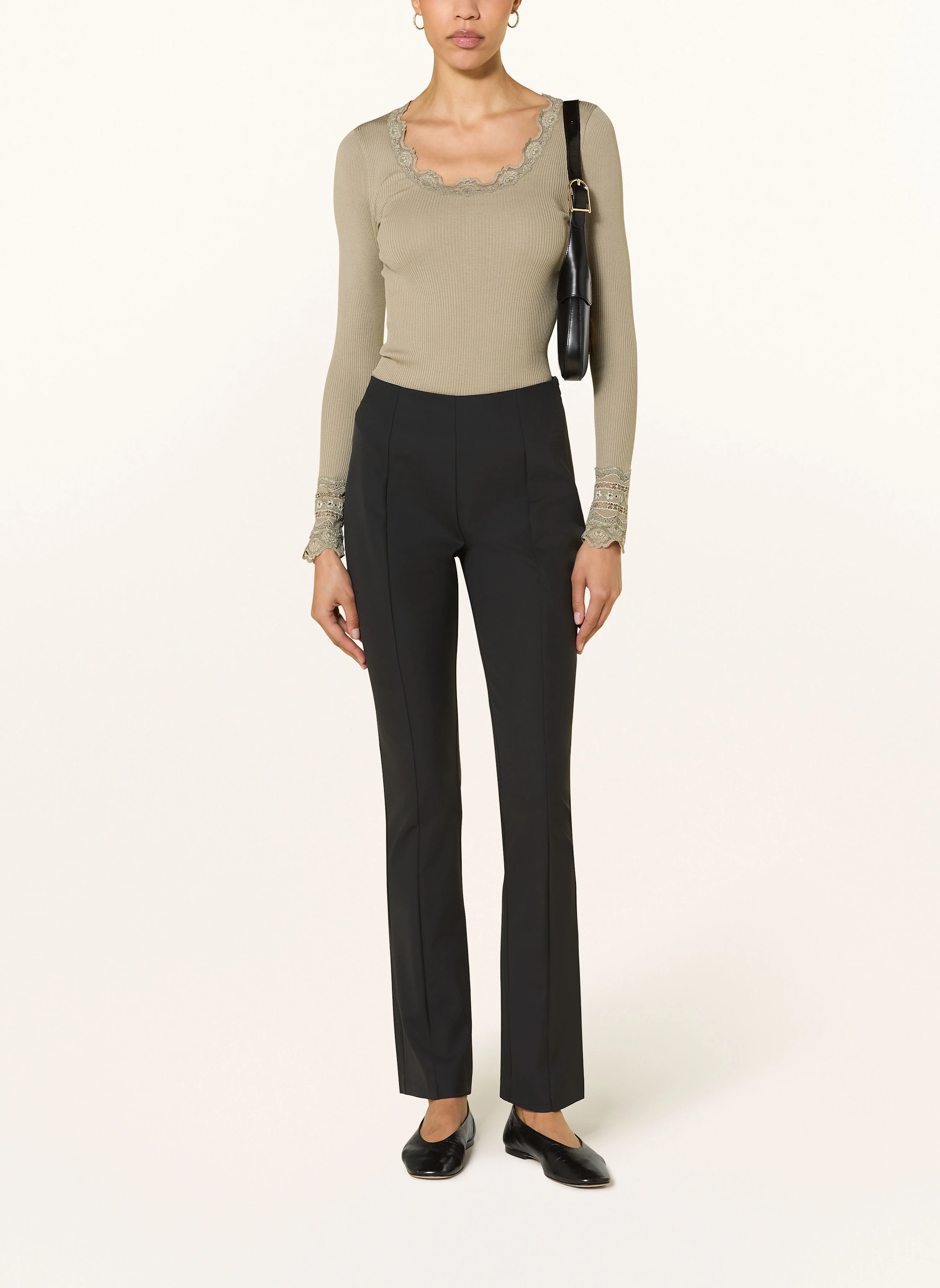 rosemunde Longsleeve aus Seide