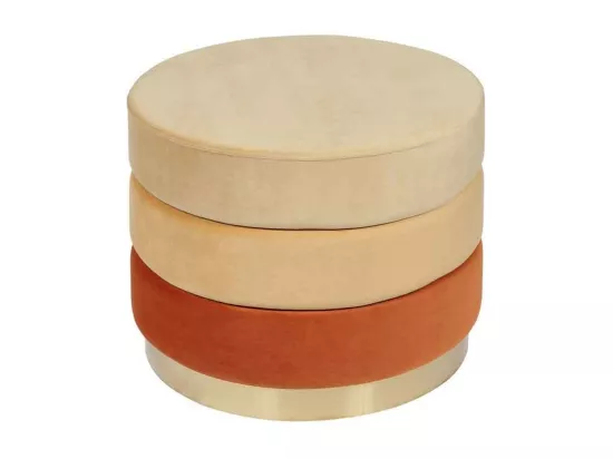 Tabouret Design en Velours 