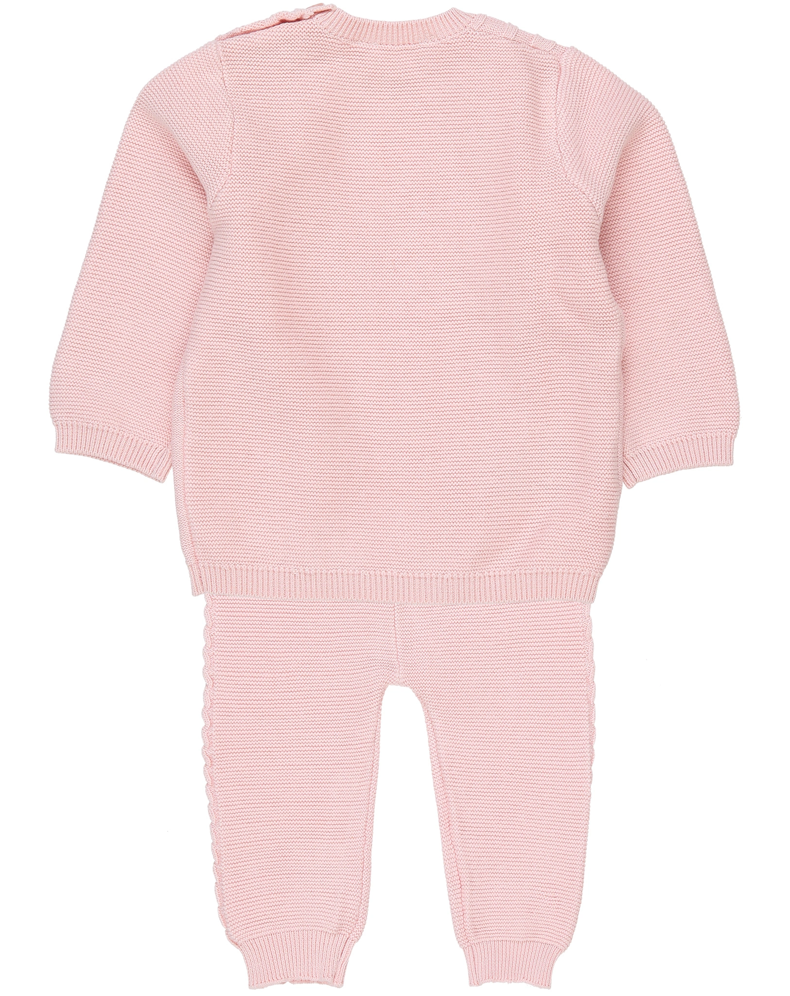 Strickpullover BABY KNIT 3-teilig in babyrosa