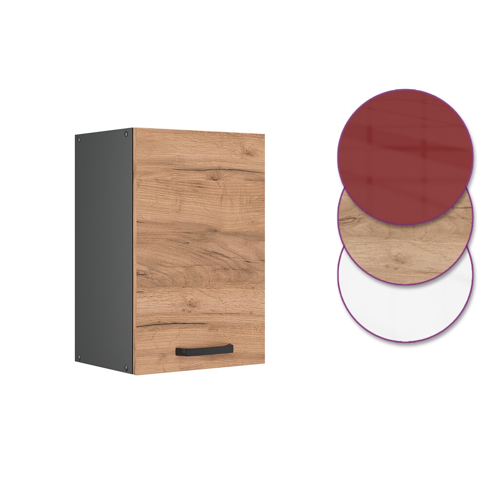 VICCO Küchenschrank Hängeschrank 40 cm R-Line Anthrazit