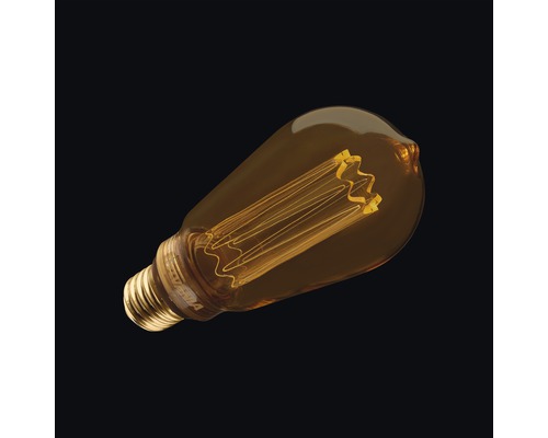 LED lamp ST64 E27/2.5W goud 125 lm 2000K warm wit 820 Mirage