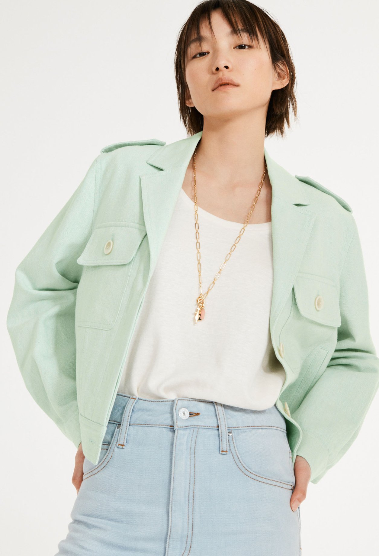Blouson pastel