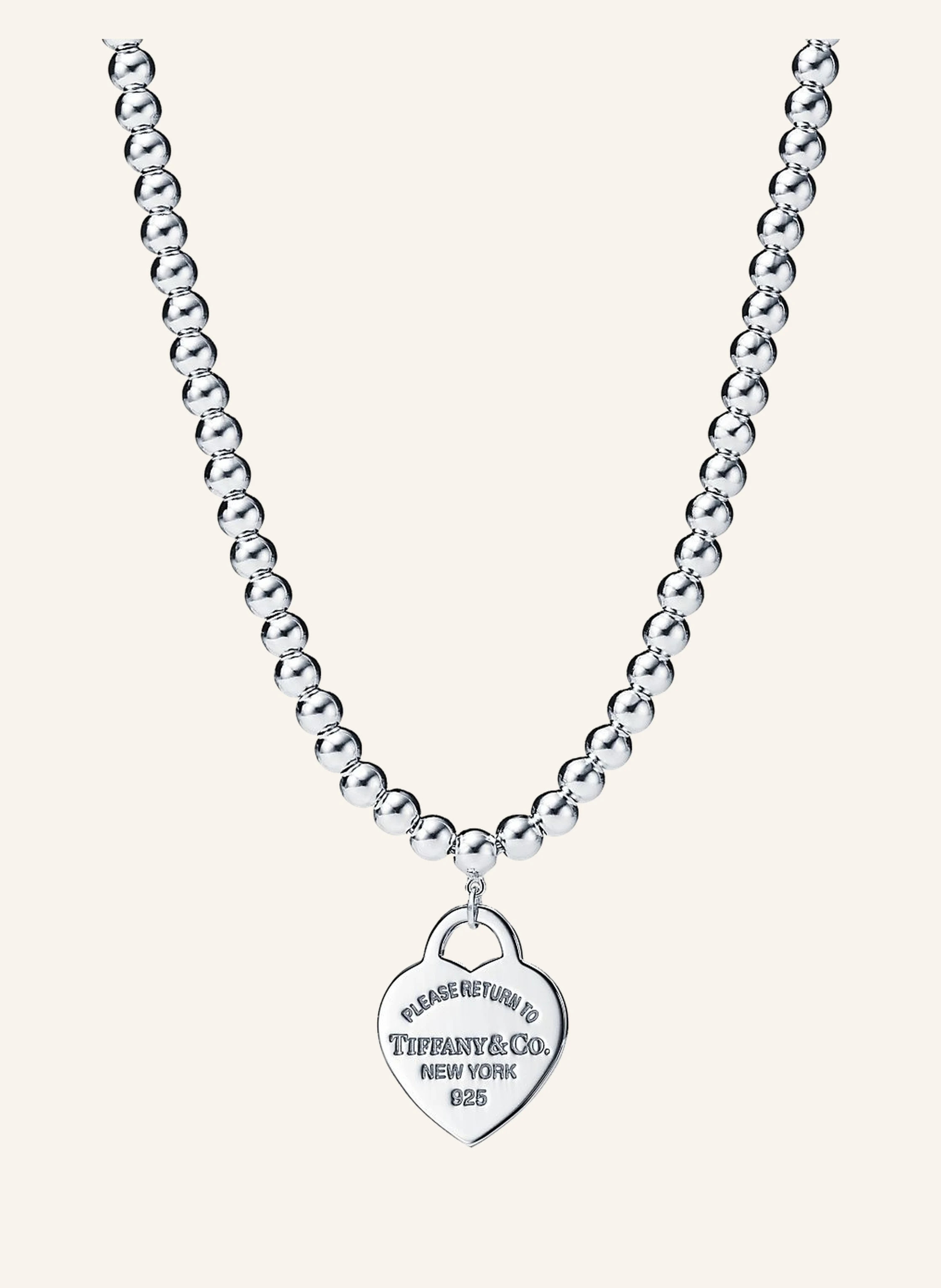 TIFFANY & Co. Return to Tiffany™ KUGELHALSKETTE MIT HERZANHÄNGER