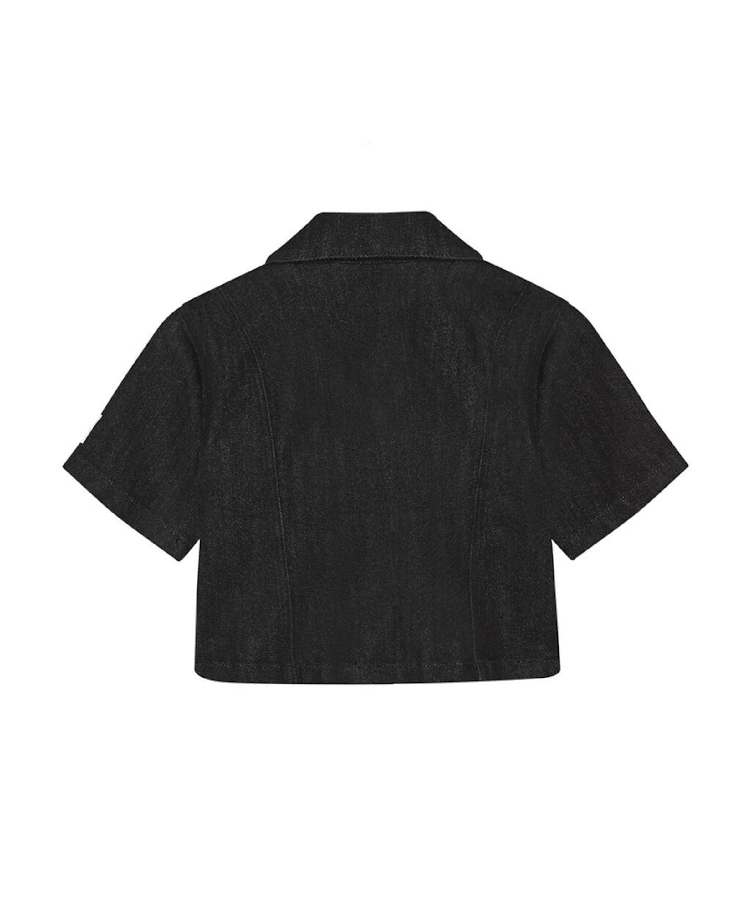 Indian Blue Jeans Meisjes blouse korte mouw zwart
