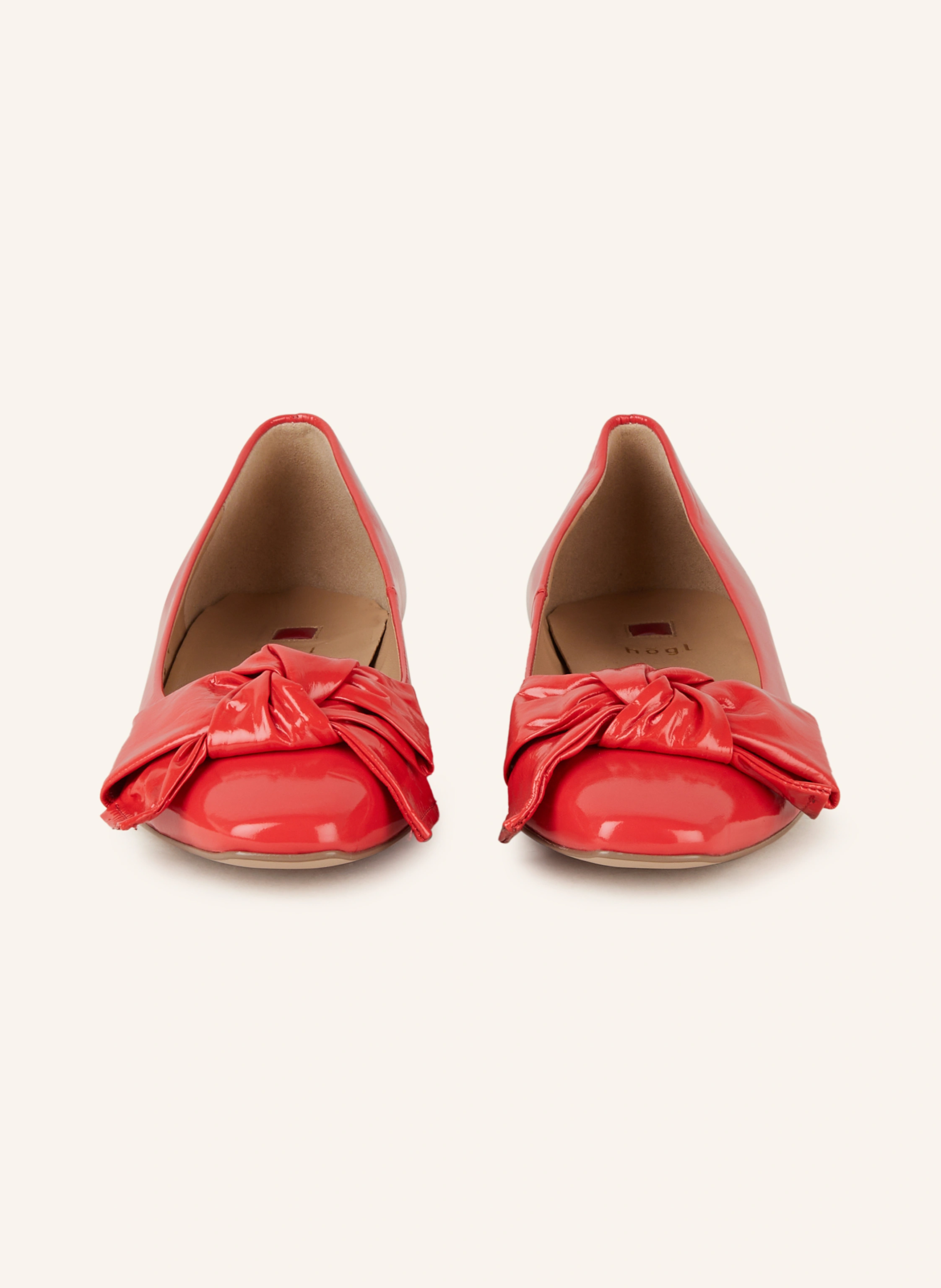 Högl Lackballerinas