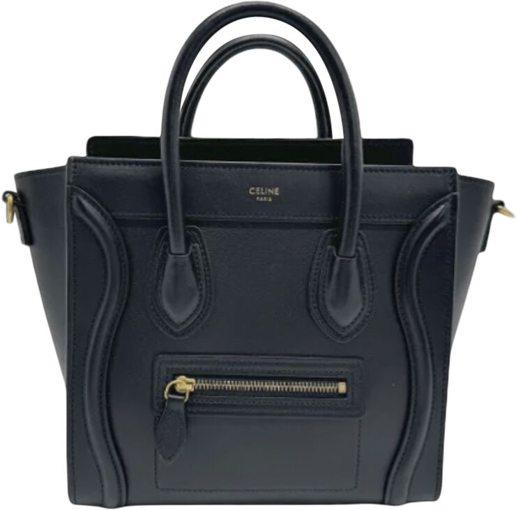 Celine Vintage Celine Luggage Black
