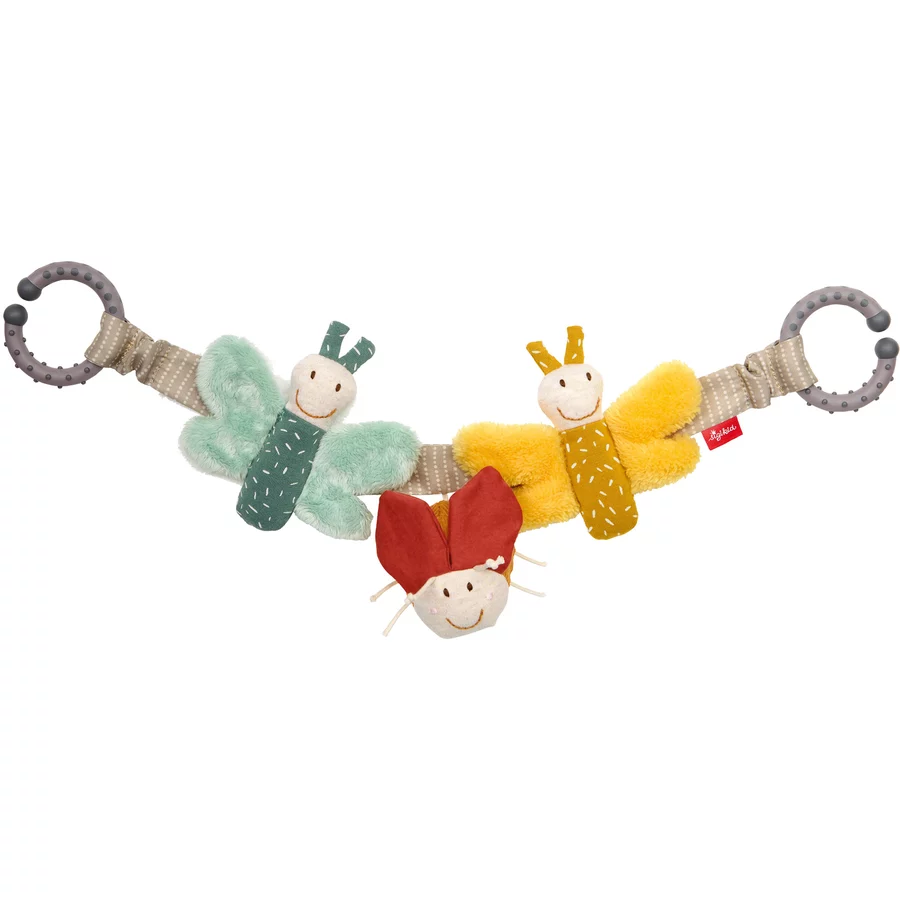 sigikid® Wagenkette Schmetterlinge taupegelb
