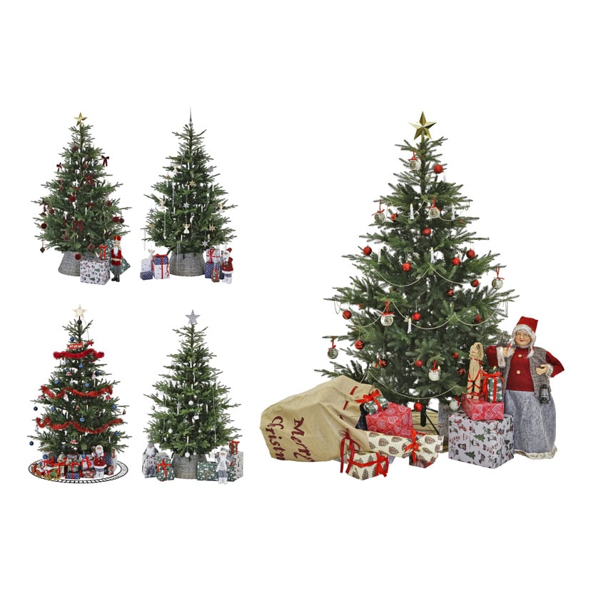 Naturtro juletre 210 cm
