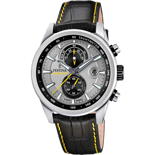 Festina Chronograph 20695 Herreur, Grey, 44 mm