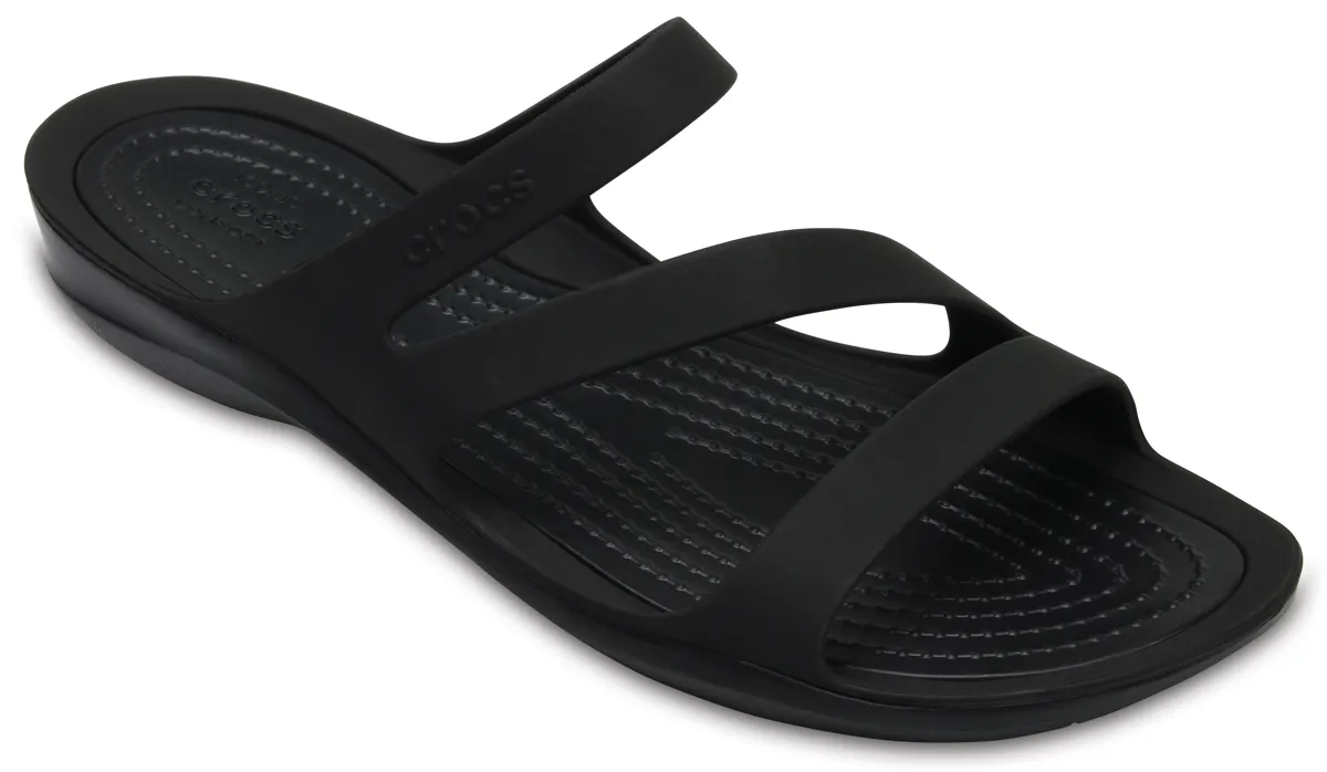 Crocs Women's Swiftwater Sandal Black/Black