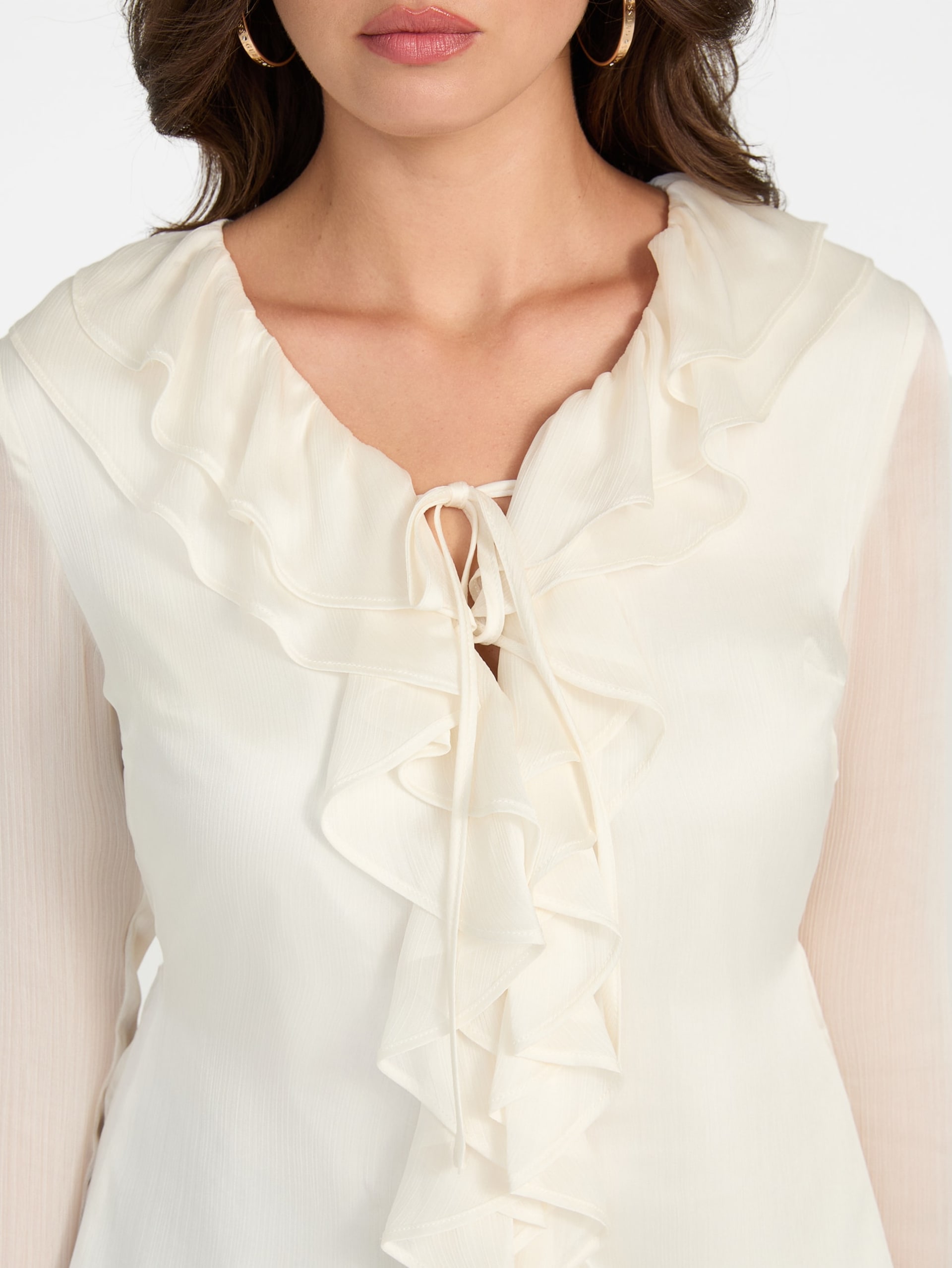 Blusa Sana com babados