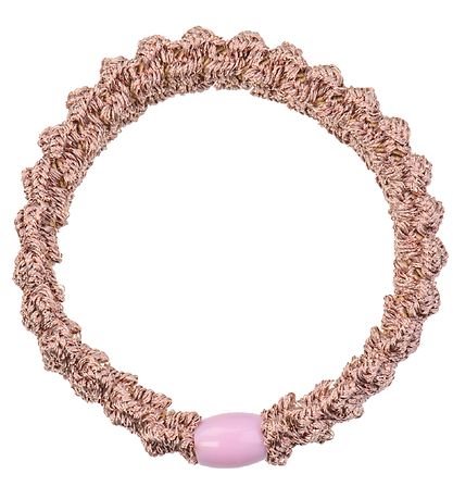 Kknekki Haargummi - Matt Rosa Glitzer m. Lace
