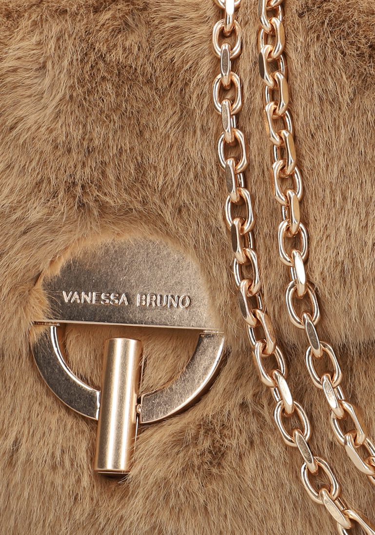 beige vanessa bruno schoudertas moon moyen