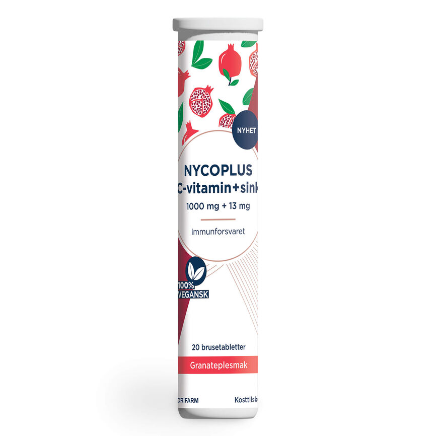 Nycoplus C-vitamin   sink 20 brusetabletter