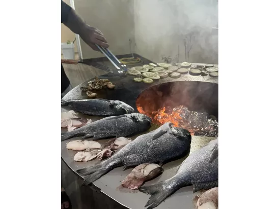 Barbecue FIESTA ISLAND GRIS 75 cm