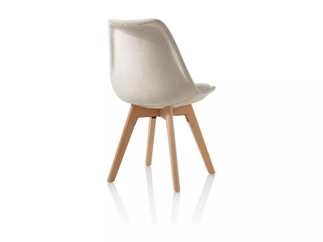 Set de 4 Chaises LAYLA ecru