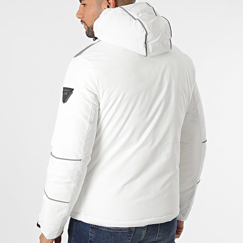 Doudoune Capuche Blanc