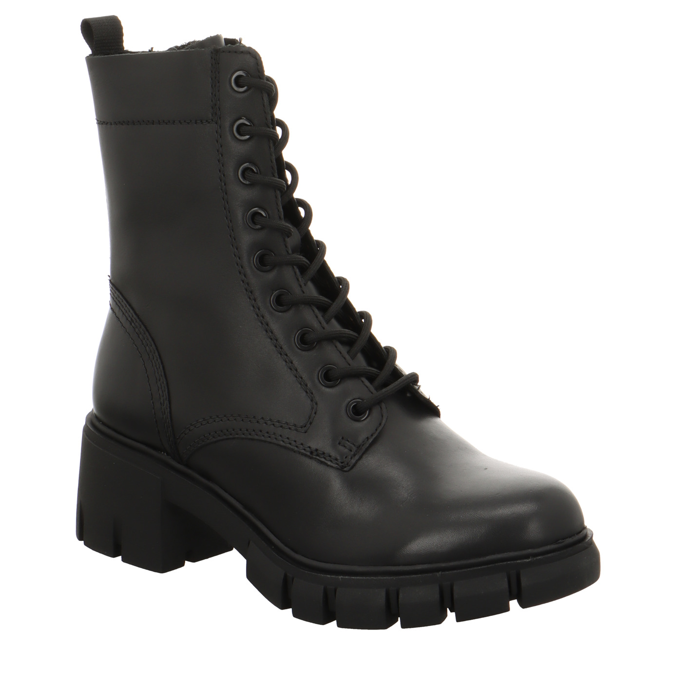 Schnürboots schwarz