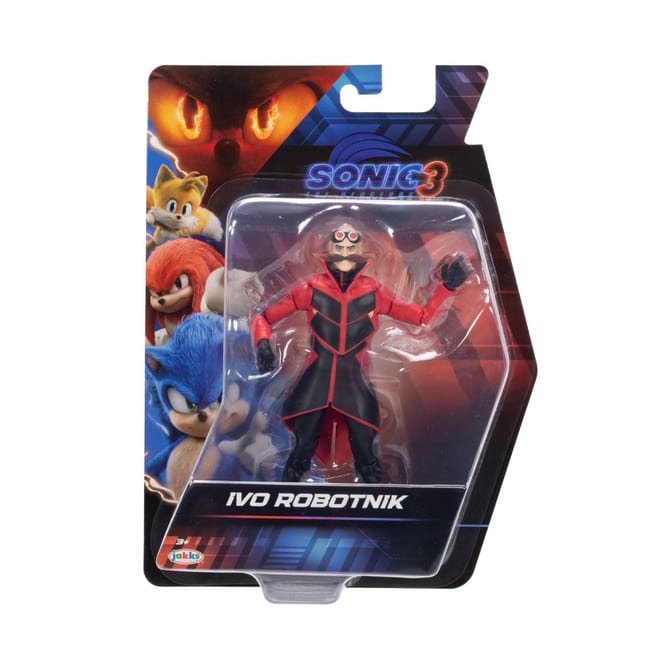 Sonic 3 - Minifigur - Wave 1 - ca. 13 cm - 1 Stück