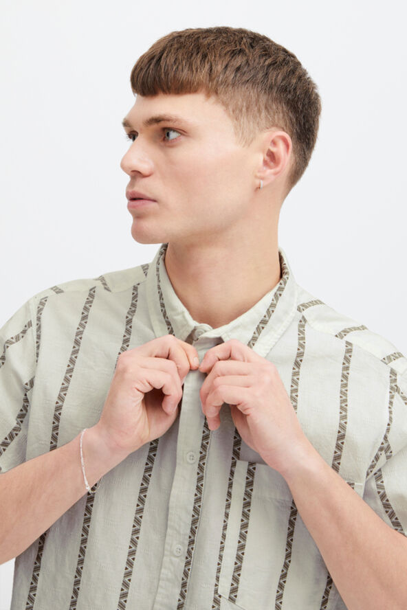 !Solid SDLin Stripe Off white